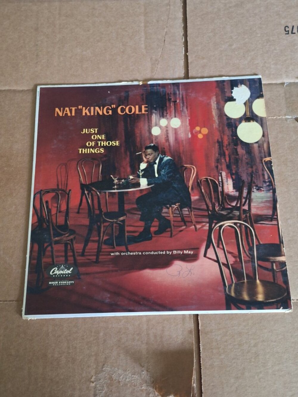 Nat King Cole just one of those things lp record